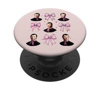 Machiavelli The Prince Girl Coquette Bow Pink PopSockets Adhesive PopGrip
