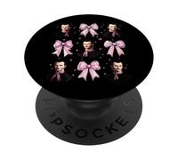 Machiavelli The Prince Girl Coquette Bow Pink PopSockets Adhesive PopGrip