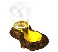 Machify 2 in 1 Automatic Reptile Water Bowl, Resin Food Dish with Spherical Bottle, for Lizards, Geckos, Spiders, Scorpions, 5.9 X 3.9 X 4.3 in