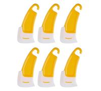Machify 6-Piece Silicone Spatula Set For 3D Printer, 2 X 1.8 X 5.1 In / 5 X 4.5 X 13 Cm, Resin Vat Cleaning Tools, Thin Head, Easy Clean