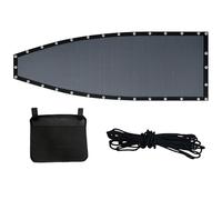 Machify 77.6 X 25.2 In Black Hanging Lounge Chair Replacement Fabric, With Side Pocket, Sling Chair Replacement Kit