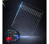 Machify Aquarium Divider Tray Set: Isolation Plate For Fish Tanks, Clear Board For Tank Segregation