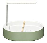 Machify Automatic Bird Bath For Cage, Universal Size For Parakeets, Finches, Canaries & Lovebirds, Features Water Circulation System, Rain Shower, 12.5 X 3.5 X 10 In / 31.8 X 9 X 25.5 Cm