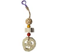 Machify Bird Cage Toy, Parrot Chewing Toy Hanging, Bird Beak Grinding Stone For Parakeets