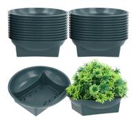 Machify Flower Foam Bowl Kit, Large Size Round Floral Supplies, 24 Pcs Floral Foam Round Bowls For Flower Arrangements For Christmas Party Wedding Festival