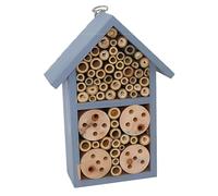 Machify Insect Hotel, Solid Wood Mason Bee House, Garden Outdoor Habitat, Educational For Kids & Adults