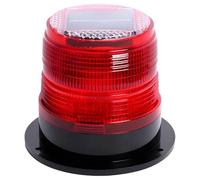 Machify LED Solar Warning Light, with Adhesive Base, Waterproof IP65 Strobe Signal Light for Boats and Vehicles, High-Brightness Anchor Light, Quick-Charging Solar Panel