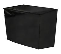 Machify Outboard Engine Cover For 100-150 Motors, 29.1 X 17.7 X 22.8 In, Waterproof And Dustproof, Black Silver Coated, Marine Grade, Quick-Dry