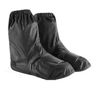 Machify Oxford Fabric Motorcycle Gear Shift Shoe Cover, Waterproof Rain Boot Cover, Unisex Anti-Slip All Season Overshoes, Shoe Protector With Storage Bag, Black, M 9.4-10.2 In / 24-26 Cm