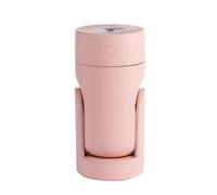 Machify Quiet Mini Humidifier, USB Powered 7.7 Oz Rotating Design for Car & Bedroom, Adorable