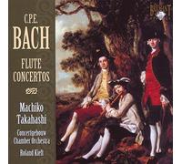 Machiko Takahas – C.P.E. Bach: Flute Concertos – CD – Edel