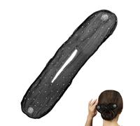 Machine à Fin - Elastic Hair Styling Accessories For French Sparkling, Quick Start Function For Beginners, Advantage Long Tail our Fine Hairstyle, Black And, 1 Pack