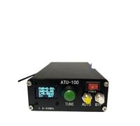 Machine And Kits 1.8-50MHz ATU100mini Automatic Antenna Tuner By 7x7 3.2Firmware Programmed OLED For DIY Use(Shell2 UHF)
