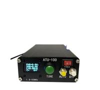 Machine and Kits 1.8-50MHz ATU100mini Automatic Antenna Tuner By 7x7 3.2Firmware Programmed OLED Professional，Tool Set(Machine UHF)