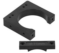 Machine Bracket, Aluminum Light Weight Sturdy Bracket Clamp, Machinery Industries CNC Engraving Machine Spindle Motor Installation for 3D Printing,