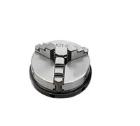 Machine Chuck 3/4 JAW Automatic Centering K01-50 K01-63/ K02-50 K02-63 M14*1 Thread, with Connecting RODS, for Mini DIY Wood LATHES(K01-50-Connector,8mm)