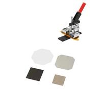 Machine For Badges Badge Maker machine 50×50mm Steel Manual Refrigerator Magnet Making Machine Kit Rotating Machine With 100Pcs Magnetic Consumables