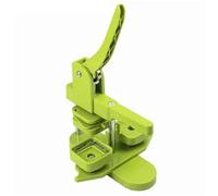 Machine For Badges Badge Maker machine 50x50mm Square Refrigerator Badge Machine Pink/Green/Blue Suitable For Making Fridge Magnets/Badge Pins(Green)