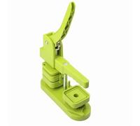 Machine For Badges Badge Maker machine 50x50mm Square Refrigerator Badge Press Machine Rotating Manual Making Fridge Magnet Badge Pins(50mm Button Maker)