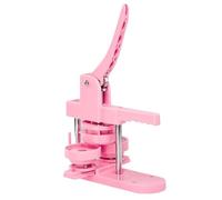 Machine For Badges Badge Maker machine Badges Button Maker Machine 25+32+58MM,DIY Brooch Button Badges Maker Pin Machine Magnet Making Machine(32MM Pink)