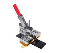 Machine For Badges Badge Maker machine Square Refrigerator Badge Press Machine 50x50mm/63.5x63.5mm Rotating Manual Fridge Magnet Making Machine(63.5x63.5mm Set)