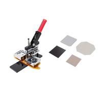 Machine For Badges Badge Maker machine Square Refrigerator Badge Press Machine 50x50mm/63.5x63.5mm With 1000PCS Magnets(50x50mm Set)