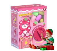 Machine Gashapon Jouet - Mini Distributeur Automatic Transparent, Rotation Facile, Capsules Incluses, Jouets Peluche Et Bonbons | Mini Gachapon, Jeu Enfant Décoration Chambre Fête Cadeau