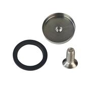 Machine Group Head Inner Shower Screen Replacement with Coffee and Machine Crafted from Silicone and Stainless Steel Allowing for Quick Cleaning Between Brews