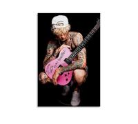 Machine Gun Kelly Poster Rapper Poster Canva Colourfast Wall Art Decorative Painting for Living Room Bedroom Home Decor 08x12inch(20x30cm) Unframe-style