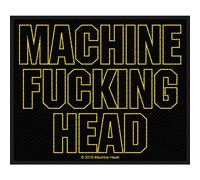 Machine Head Standard Patch Machine Fucking Head Official Black Accessory Size