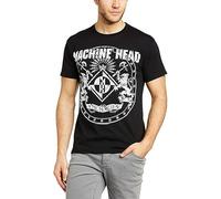 Machine Head Men Crest Short Sleeve T-Shirt Size L Black L