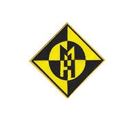 Machine Head Metal Band Yellow Patch Badge Embroidered Iron on Applique Souvenir Accessory