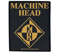 Machine Head Diamond Logo Unisex Patch multicolour, 100% polyester,