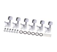 Machine Heads Set 6Pcs 6R 6L 3R3L Guitar Locking Tuners For LP SG Style Electric Guitars(6L1)