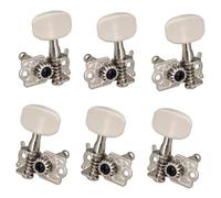 Machine Heads Set 6Pcs Guitar Machine Head Key Peg Tuners 3L 3R Metal Accessories