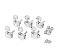 Machine Heads Set 6R Inline Vintage Tuning Pegs Tuners Machine Heads Electric Guitars Lock Knob