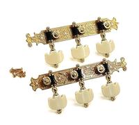 Machine Heads Set Classical Guitar Tri Integrated Winder Knobs All Metal Accessories