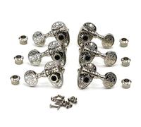 Machine Heads Set String Tuning Pegs Tuners Machine Heads Classics Open Type For Folk Acoustic Electric Guitar 3L 3R