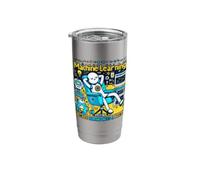 Machine Learning Because Humans Need A Break for Techie Stainless Steel Insulated Tumbler