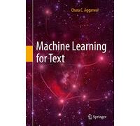 Machine Learning for Text – Springer Verlag