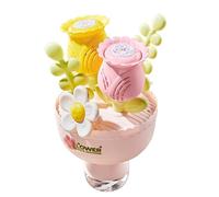 Machine, Maker Flower Bouquet Shape Interactive Toys Outdoor Toy with Colorful Lighting Battery Operated for Halloween Anniv Wedding