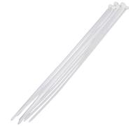 Machine Mart 100 Pack White Cable Tie Set 150mm