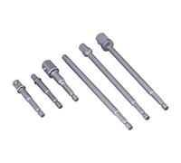 Machine Mart 6 Piece ¼” Hex Drive Socket Adaptor Set
