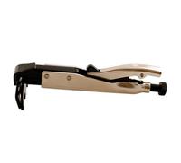 PowerTec 91360 Self Locking Multi Grip Pliers - Wide Flat Jaws