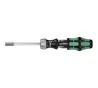 Machine Mart Xtra Wera Kraftform Kompakt 27Ra - Ratchet Screwdriver With 6 Bits (Sl/Ph/Pz)
