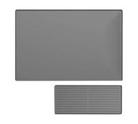 Machine Mat, Silicone Coffee Mat - Silicone Coffee Bar Mat with Raised Edges,Coffee Bar Accessories, Multifunctional Dish Drying Mat for Coffee Station
