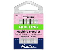 Machine Needles Titanium Medium Quilting H106.T