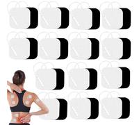 Machine Pads Set Machine Reusable Self Adhesive Electrodes Pads Tens Machine Electrode Pads with Non-Irritating Design(20 Pcs)