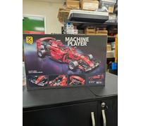 Machine Player Pull Back Racing Car 466 Building Blocks Set, Ages 14+, 466 Pieces