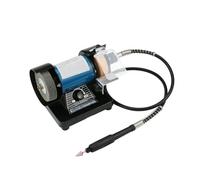 Machine Polisher, Multipurpose Mini 150W Adjustable Speed Bench Grinder Polisher Sander for Jade Jewelry Easy to Use for Beginners and Professionals,for Car Detailing,